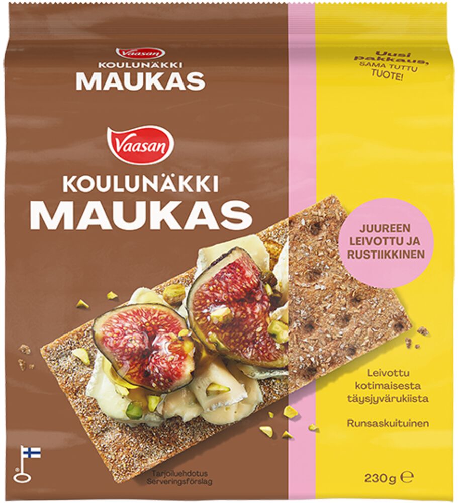 Vaasan Koulunäkki Maukas 230 g -Packshot_2026