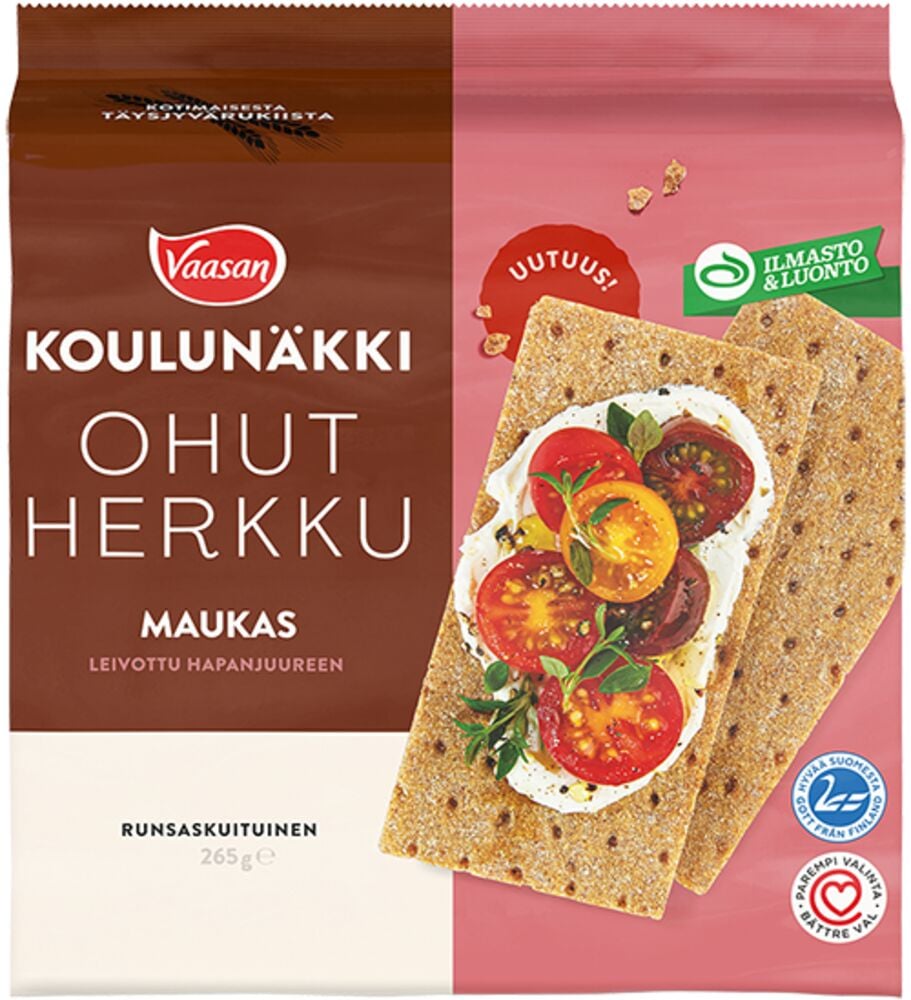 Vaasan Koulunäkki Ohut Herkku Maukas 265g - Packshot_Original