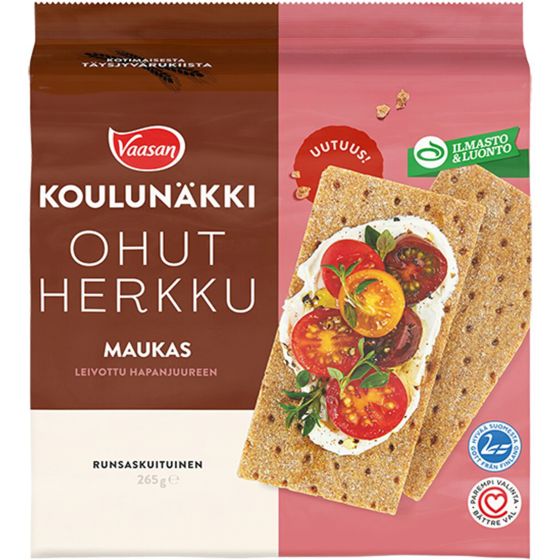 Vaasan Koulunäkki Ohut Herkku Maukas 265g - Packshot_Original