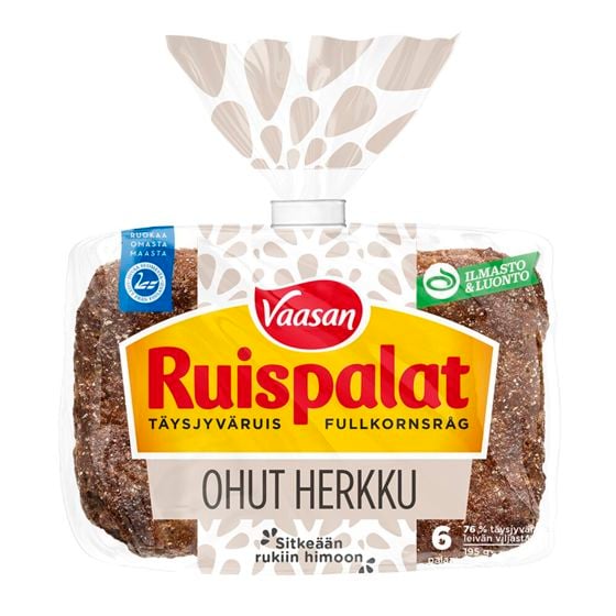 Vaasan Ruispalat Ohut Herkku 6kpl_200198_package