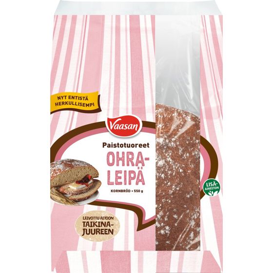 Vaasan Paistotuoreet Ohraleipä_Original PNG
