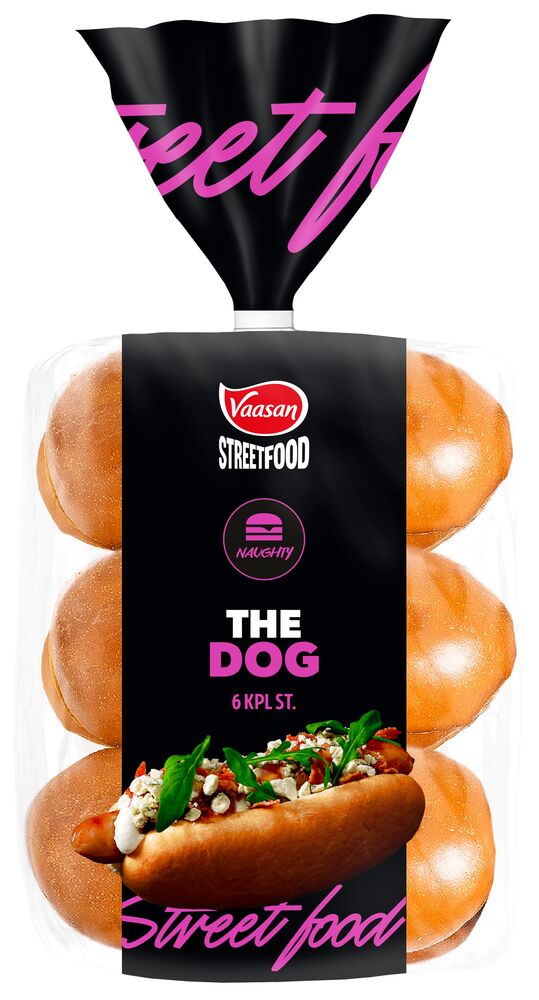 Vaasan Street Food  Naughty THE DOG  6kpl 300g 