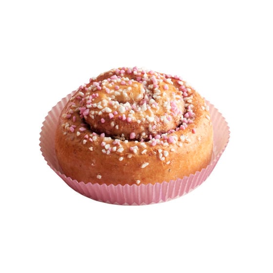 70201 Kanelikierrepulla Roosa pullana